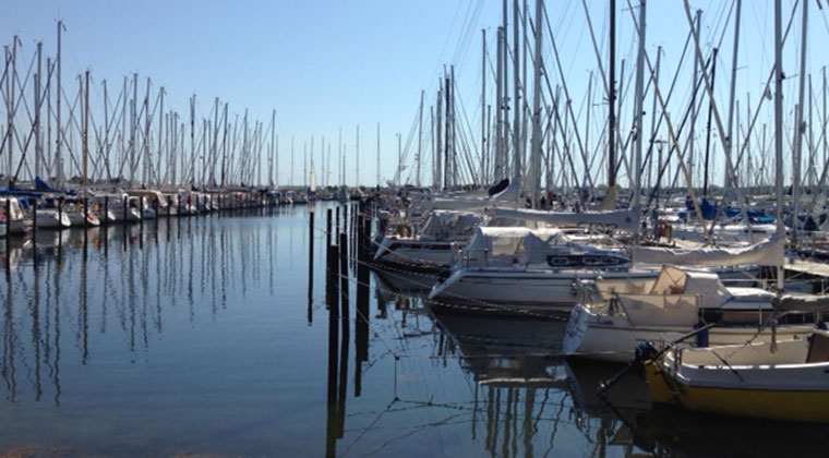 60m bis zum Yachthafen